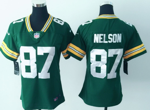 Jordy Nelson Green Bay Packers green jersey