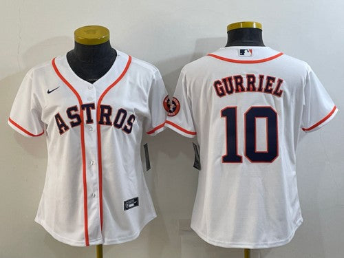 Yuli Gurriel Houston Astros white jersey