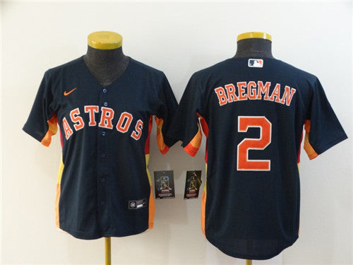 Alex Bregman Houston Astros navy jersey