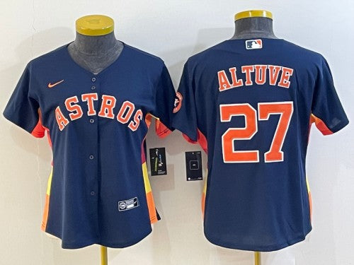 Jose Altuve Houston Astros navy jersey