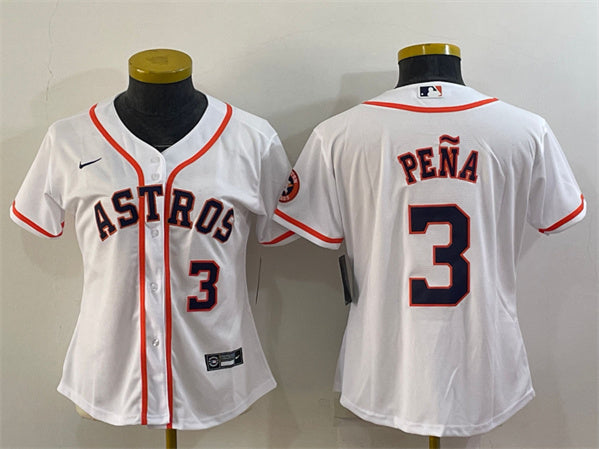 Jeremy Pena Houston Astros white jersey