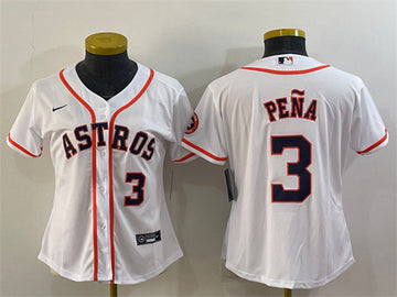 Jeremy Pena Houston Astros white jersey