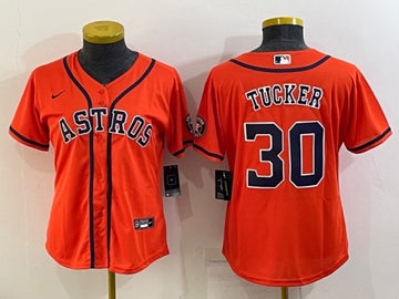 Kyle Tucker Houston Astros orange jersey
