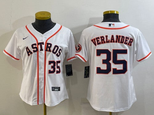 Justin Verlander Houston Astros white jersey