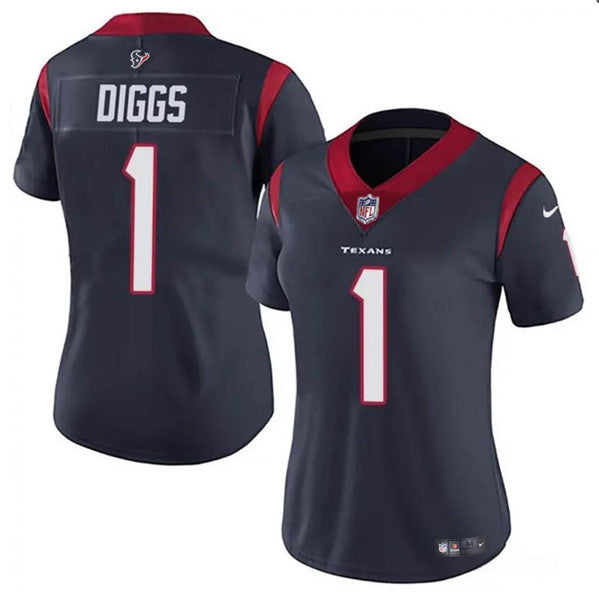 Stefon Diggs Houston Texans navy jersey