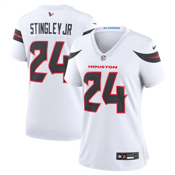 Derek Stingley Jr Houston Texans white jersey