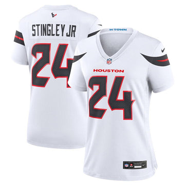 Derek Stingley Jr Houston Texans white jersey