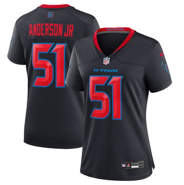 Will Anderson Jr Houston Texans navy Alternate jersey
