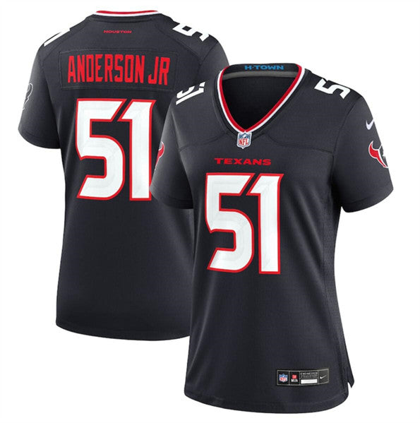 Will Anderson Jr Houston Texans navy jersey