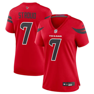 CJ Stroud Houston Texans red Alternate jersey