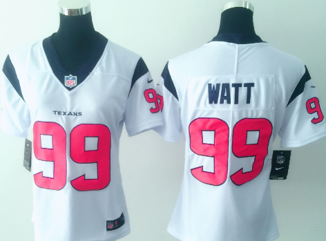 JJ Watt Houston Texans white jersey
