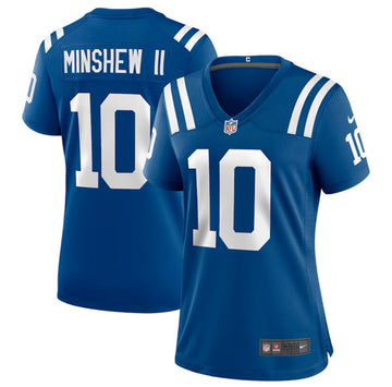 Gardner Minshew Indianapolis Colts blue Game jersey