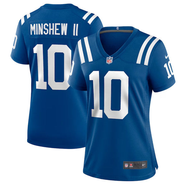 Gardner Minshew Indianapolis Colts blue Game jersey