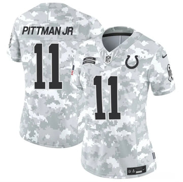 Michael Pittman Jr Indianapolis Colts camo Salute To Service jersey