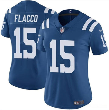 Joe Flacco Indianapolis Colts blue jersey