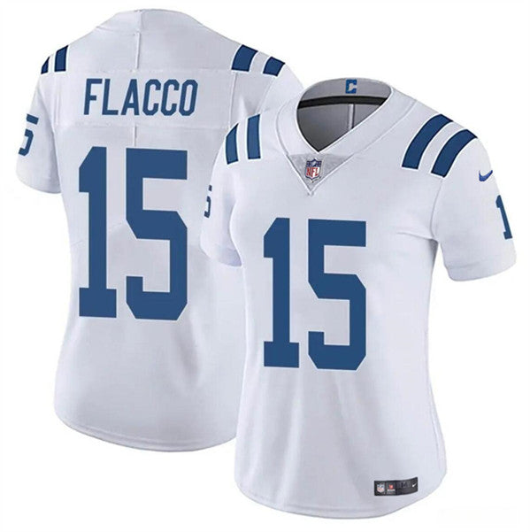 Joe Flacco Indianapolis Colts white jersey
