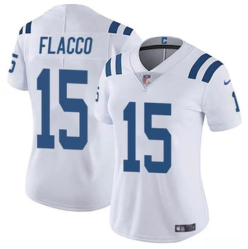Joe Flacco Indianapolis Colts white jersey