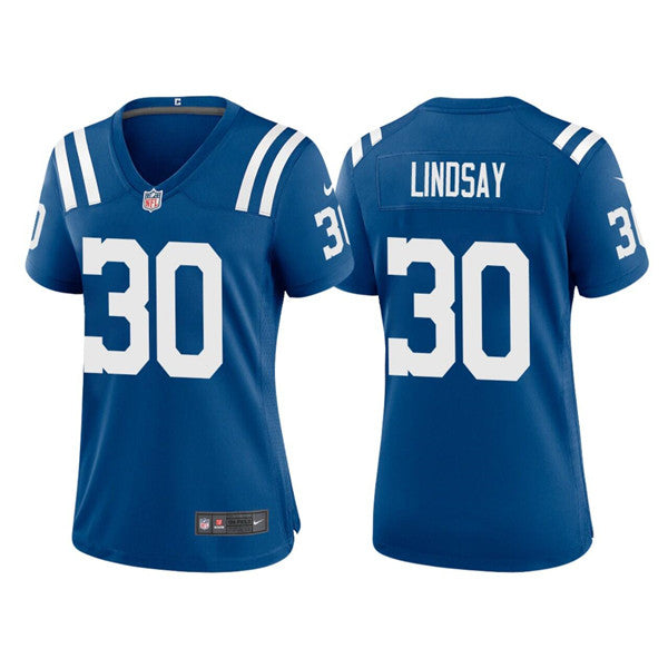 Phillip Lindsay Indianapolis Colts blue jersey
