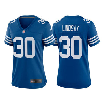 Phillip Lindsay New Indianapolis Colts blue jersey