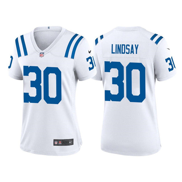 Phillip Lindsay Indianapolis Colts white jersey