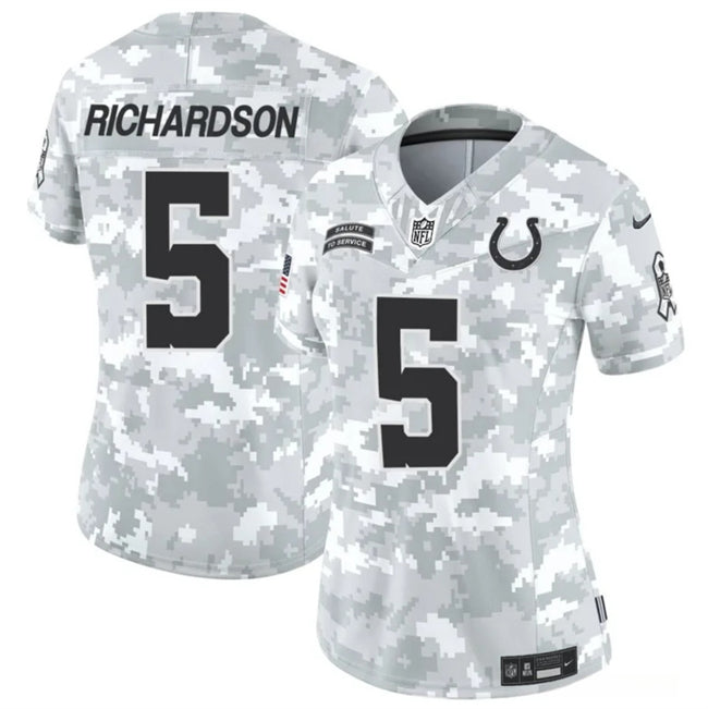 Anthony Richardson Indianapolis Colts camo Salute To Service jersey
