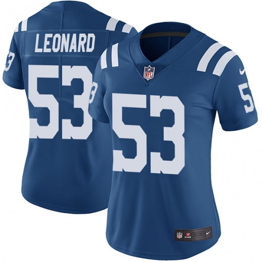 Darius Leonard Indianapolis Colts blue jersey