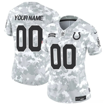 Custom Indianapolis Colts camo Salute To Service jersey