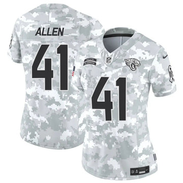 Josh Hines-Allen Jacksonville Jaguars camo Salute To Service jersey