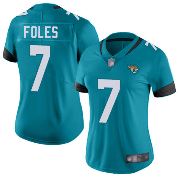 Nick Foles Jacksonville Jaguars teal jersey