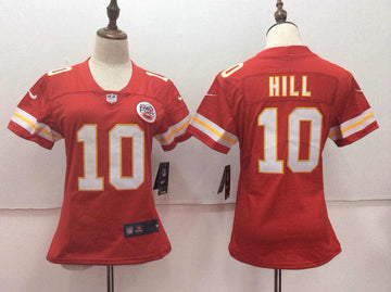 Tyreek Hill Kansas City Chiefs red jersey
