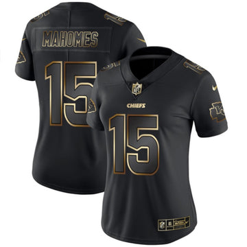 Patrick Mahomes Kansas City Chiefs black jersey