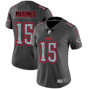 Patrick Mahomes Kansas City Chiefs gray Fashion Static jersey