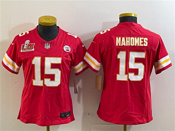 Patrick Mahomes Kansas City Chiefs red FUSE jersey