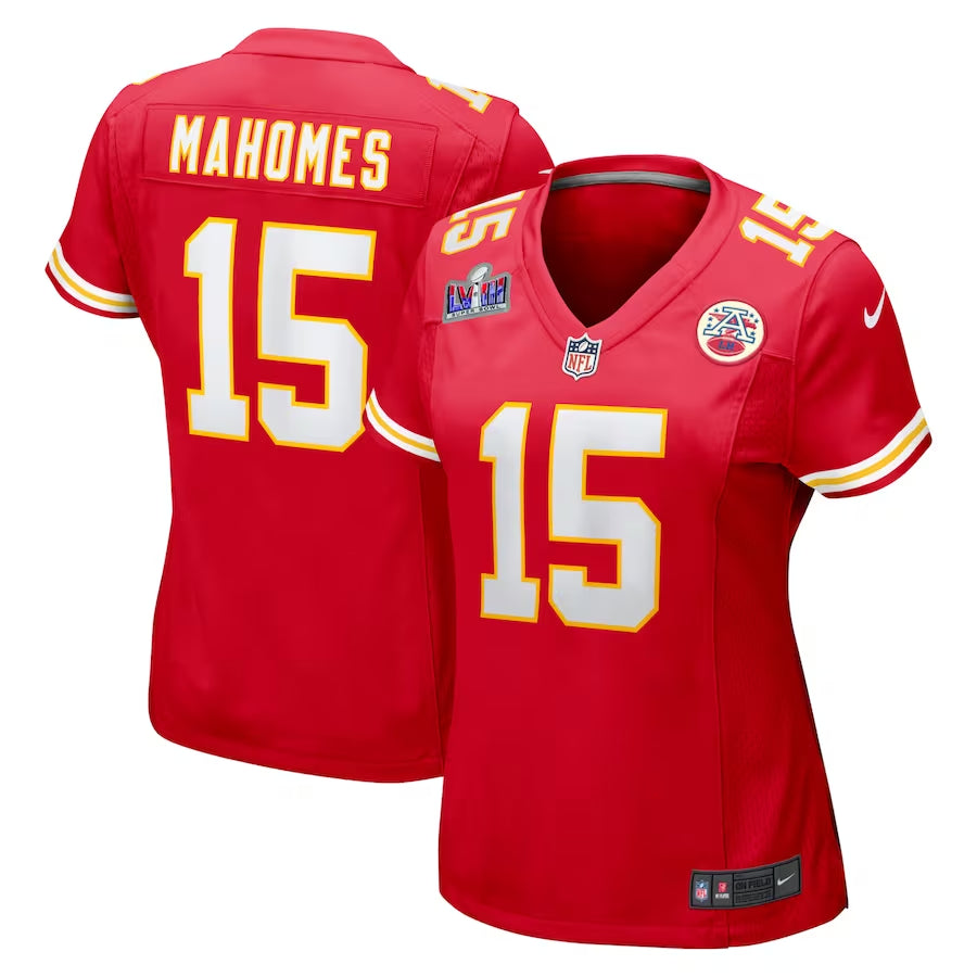 Patrick Mahomes Kansas City Chiefs red Game jersey