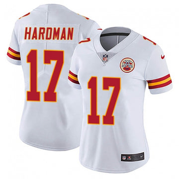 Mecole Hardman Kansas City Chiefs white jersey