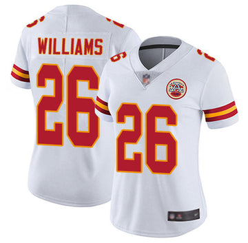Damien Williams Kansas City Chiefs white jersey
