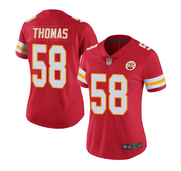 Derrick Thomas Kansas City Chiefs red jersey