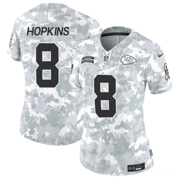 DeAndre Hopkins Arctic Kansas City Chiefs camo Salute To Service jersey