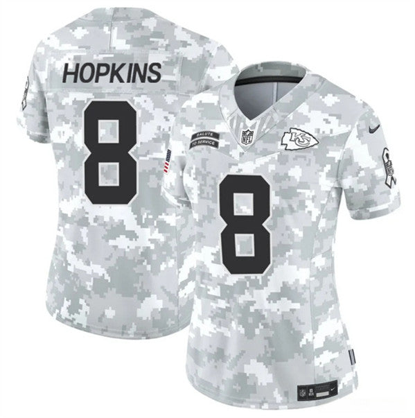DeAndre Hopkins Arctic Kansas City Chiefs camo Salute To Service jersey