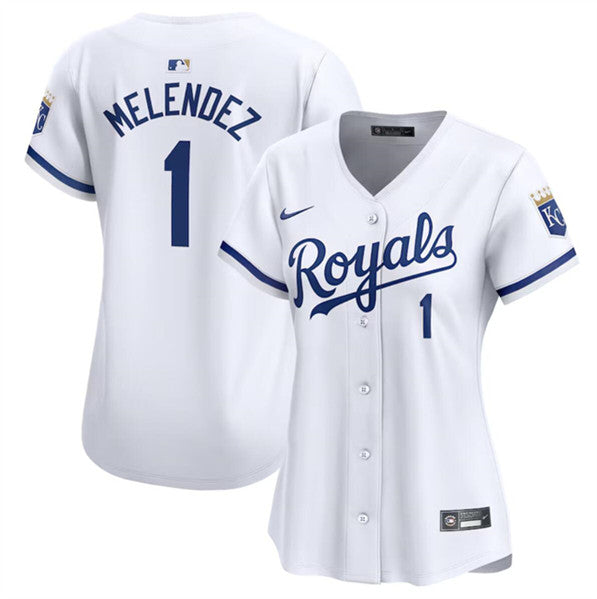 MJ Melendez Kansas City Royals white Home jersey