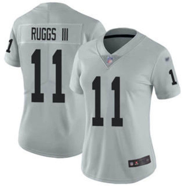 Henry Ruggs III Las Vegas Raiders grey jersey