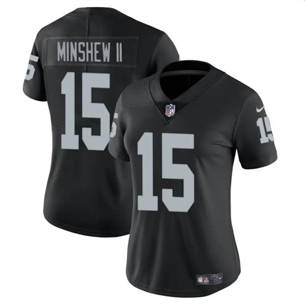 Gardner Minshew II Las Vegas Raiders black jersey