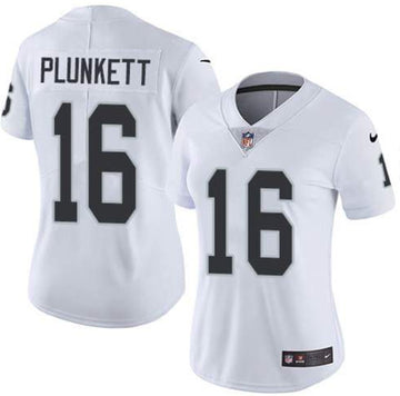 Jim Plunkett Las Vegas Raiders white jersey