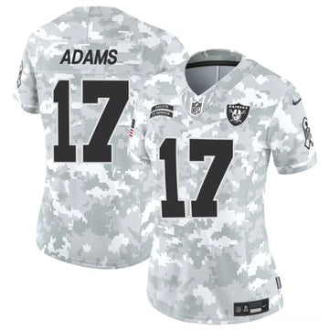 Davante Adams Las Vegas Raiders camo Salute To Service jersey
