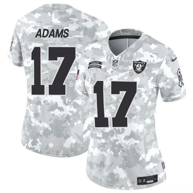 Davante Adams Las Vegas Raiders camo Salute To Service jersey