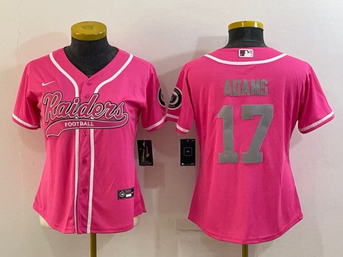 Davante Adams Las Vegas Raiders pink jersey