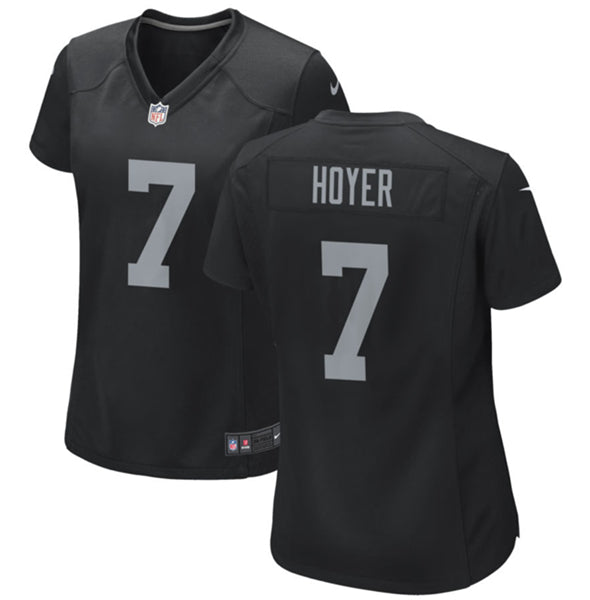 Brian Hoyer Las Vegas Raiders black jersey