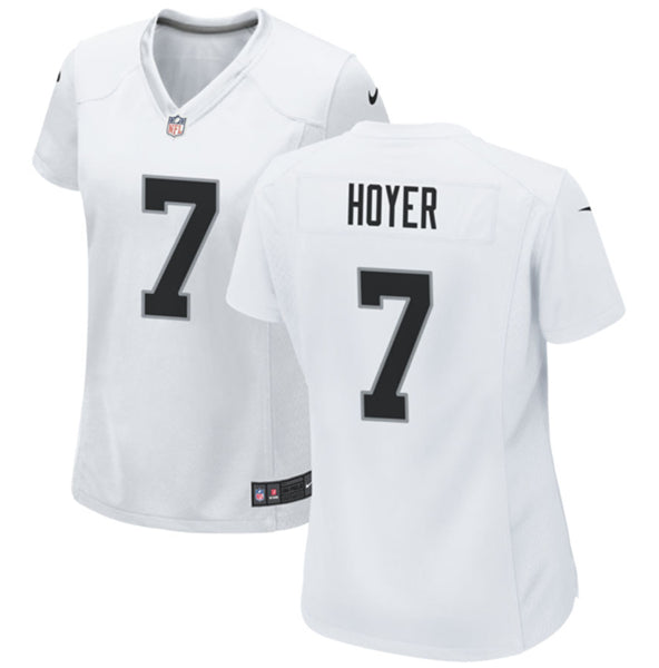 Brian Hoyer Las Vegas Raiders white jersey