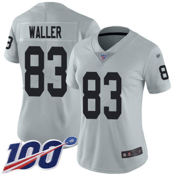 Darren Waller Las Vegas Raiders grey jersey