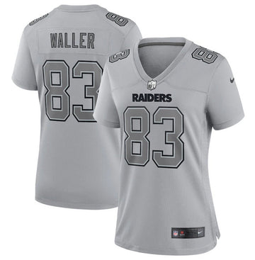 Darren Waller Las Vegas Raiders gray Game jersey